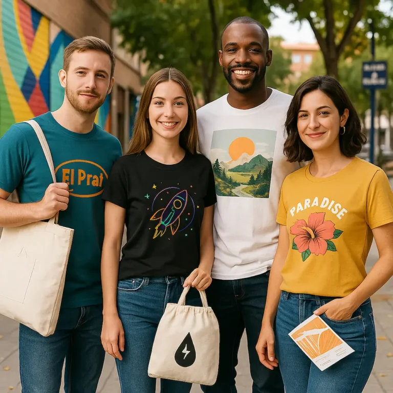 camisetas personalizadas premium en el Prat de Llobregat